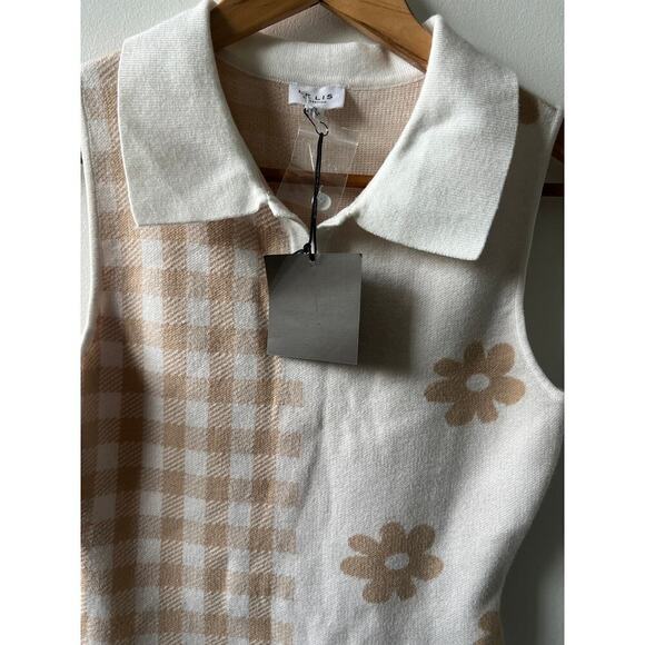 LE LIS sweater dress women's size M NWT - Picture 4 of 6